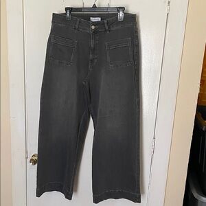 Liz Claiborne cropped wide leg pants
